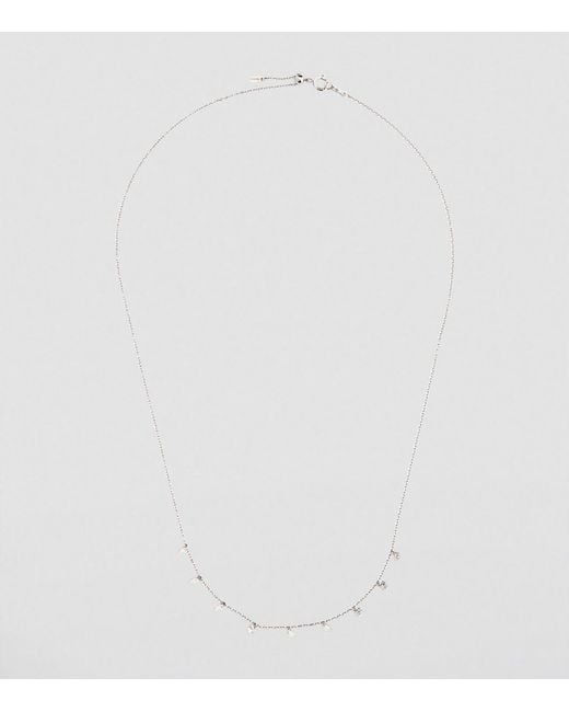 PERSÉE White And Diamond Danaé Necklace