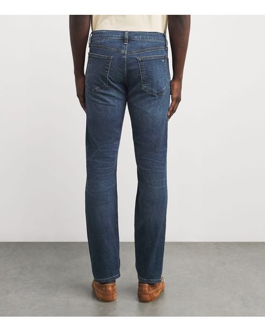Rag & Bone Blue Fit 2 Straight Jeans for men