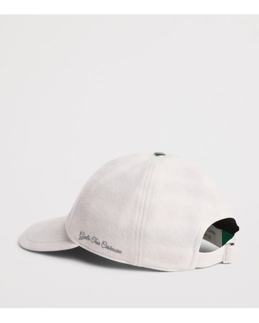 God's True Cashmere White X Joopiter Cashmere Tartan Clarity Fincher Cap for men