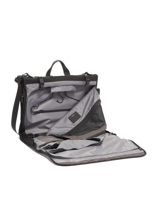 Tumi Black Carry-On Tri-Fold Bag for men