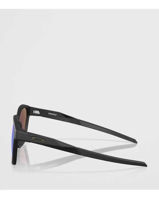 Oakley Blue Shackle Square Sunglasses