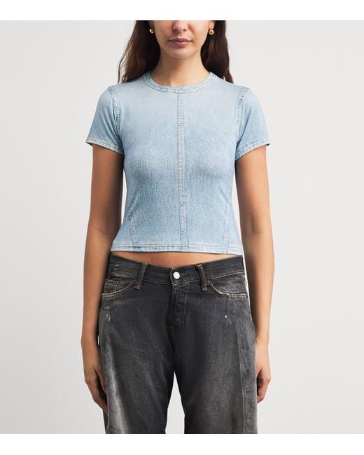 Rag & Bone Blue Jersey Miramar Baby T-Shirt