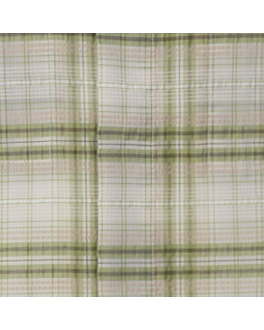Represent Green Semi-Sheer Check Shirt for men