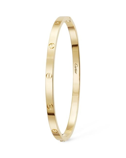 Cartier Natural Small Yellow Gold Love Bracelet