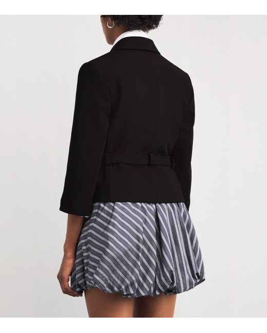 Sandro Black Cropped Blazer