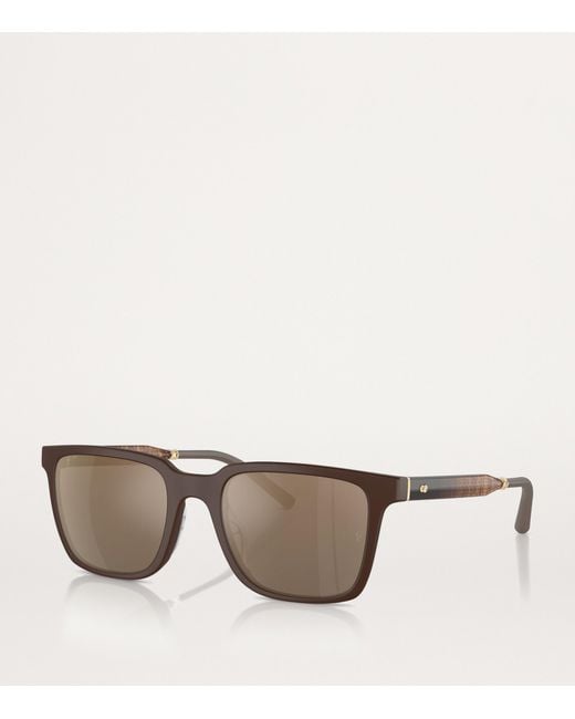 Oliver Peoples Brown Bio-Nylon Mr. Federer Sunglasses for men