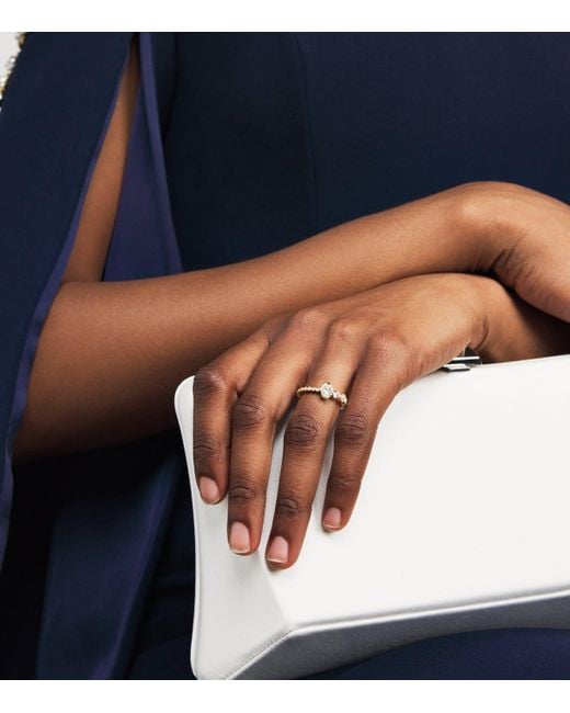 Sophie Bille Brahe Metallic And Diamond Starry Sky Ensemble De Sky Ring
