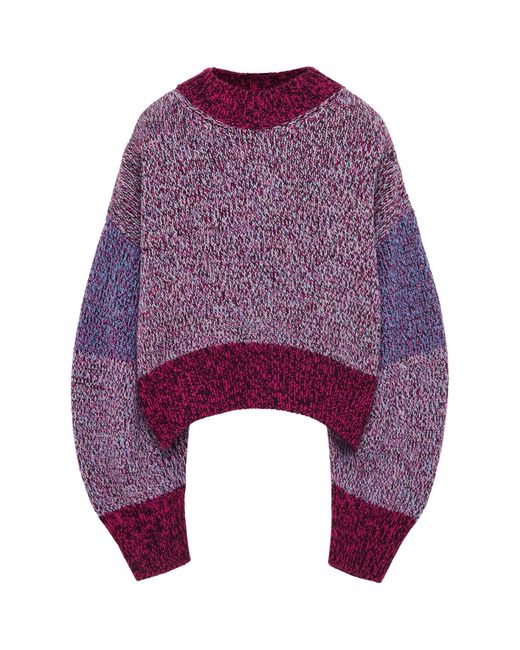 Loewe Multicolor Wool-blend Marl Sweater