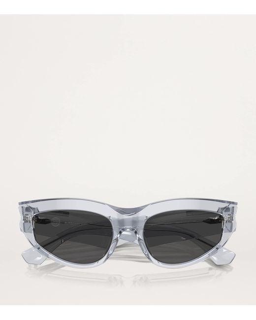Burberry Gray Acetate Be4425U Sunglasses