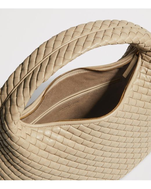 Bottega Veneta Metallic Leather Veneta Shoulder Bag