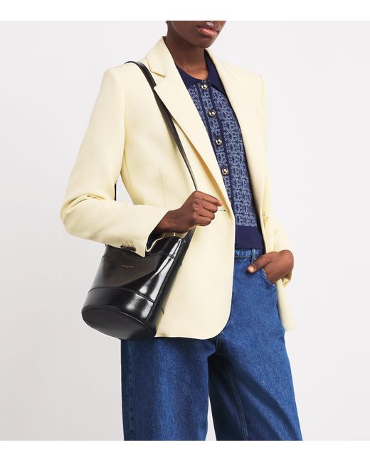 Claudie Pierlot Black Leather Solveig Bag
