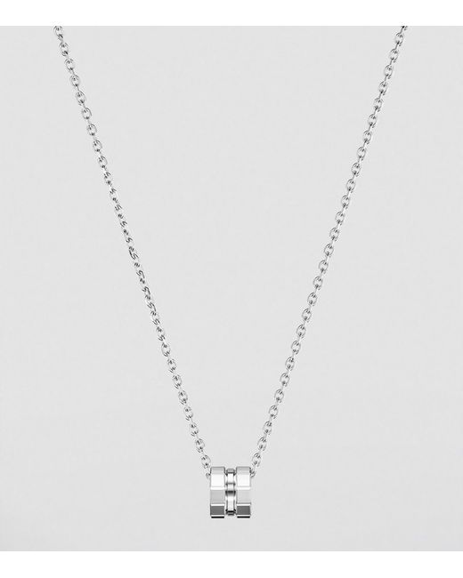 Chopard Metallic Ice Cube Necklace