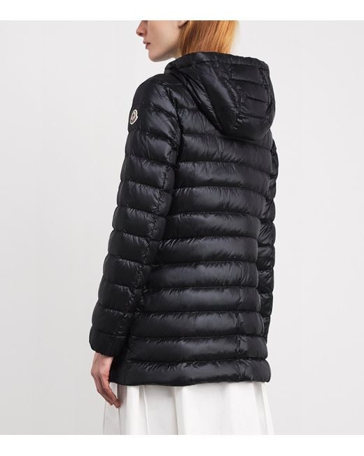 Moncler Black Jasmin Hooded Short Down Jacket