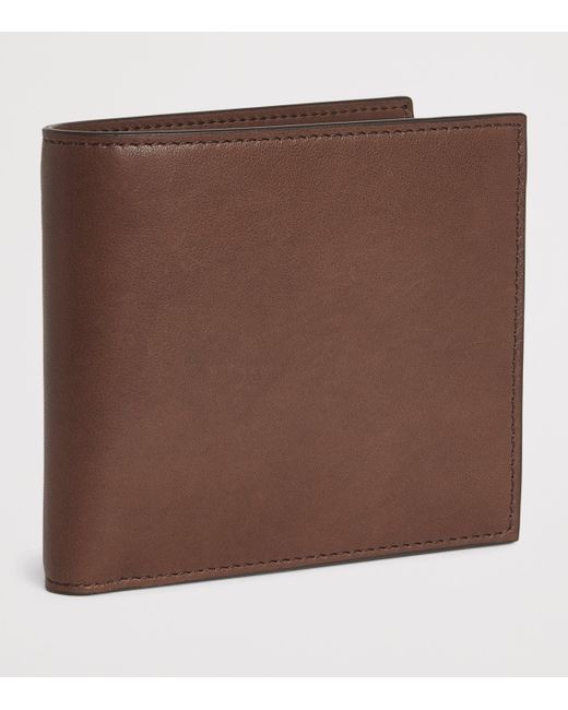 Thom Browne Brown Leather Bifold Wallet for men