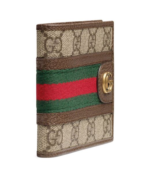 Gucci Brown Ophidia Gg Bifold Wallet for men