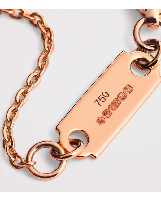 Harrods Metallic And Diamond Graduating Pendant Necklace