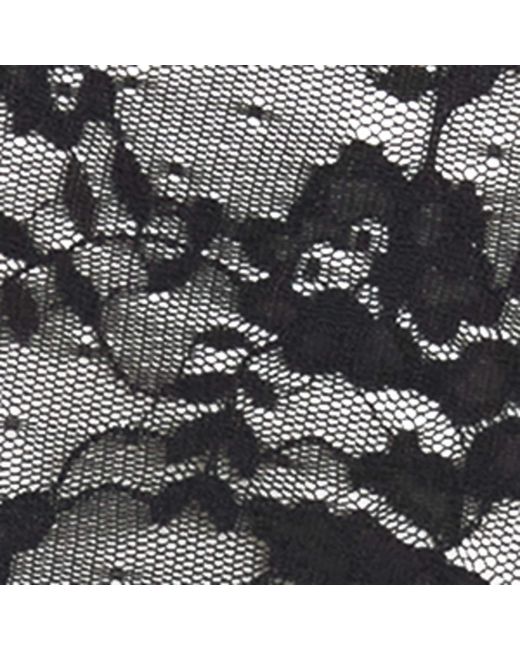 Skims Gray Stretch-Lace Boyshorts