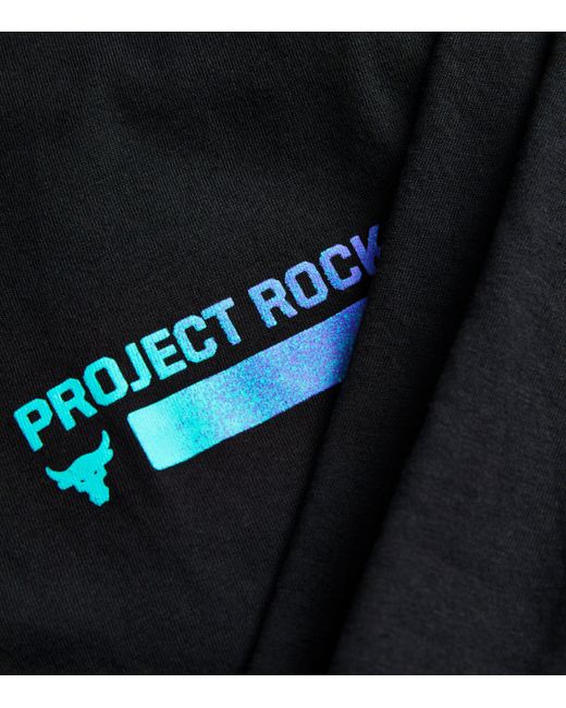 Under Armour Black Project Rock T-shirt for men
