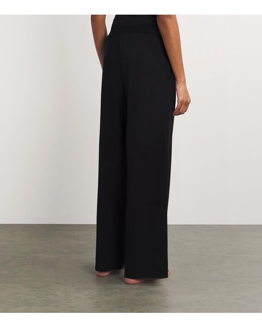 Skims Black Boyfriend Sweatpants