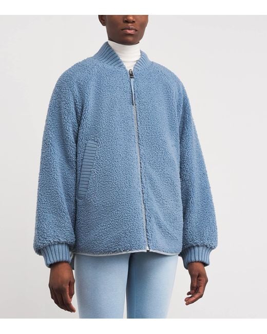 Varley Blue Reversible Serina Jacket