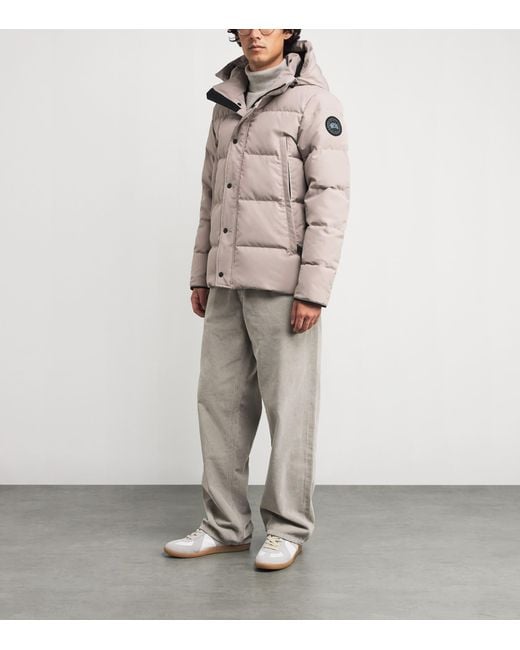 Canada Goose Gray Down Wyndham Parka for men