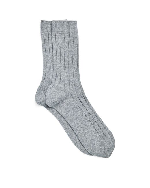 Harrods Gray Men's Cashmere Socks for men