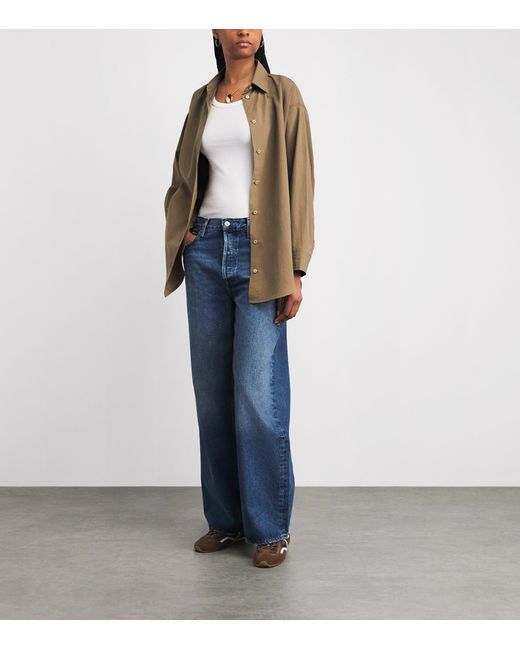 Agolde Natural Cotton Sona Shirt