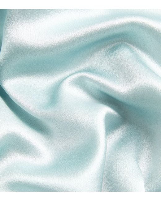 Roksanda Blue Silk Kami Maxi Dress