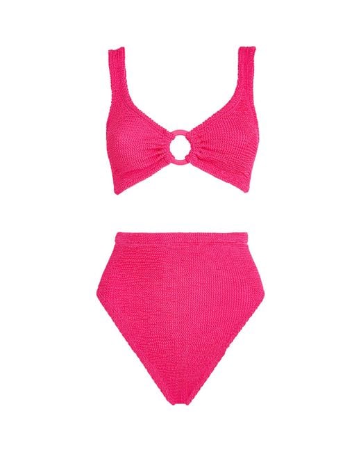 Hunza G Pink Nadine Bikini