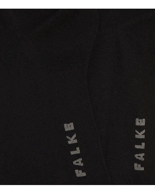 Falke Black Cotton Touch Tights