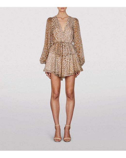 shona joy leopard print dress