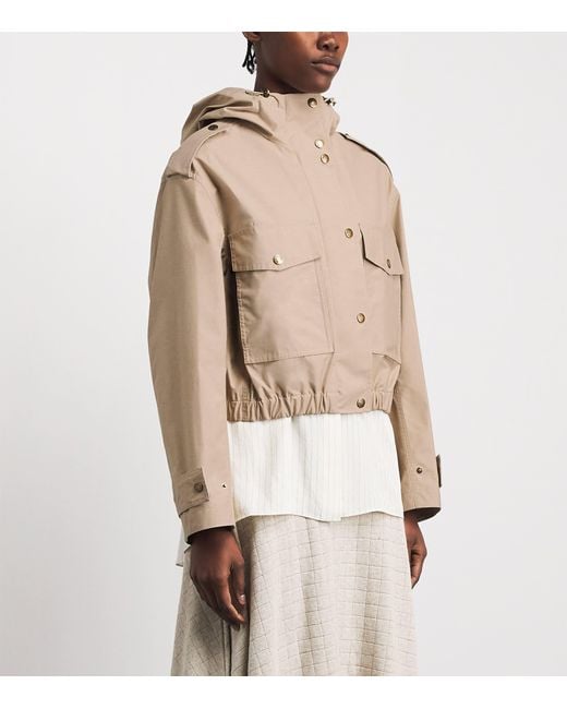 Moncler Natural Hooded Carex Jacket