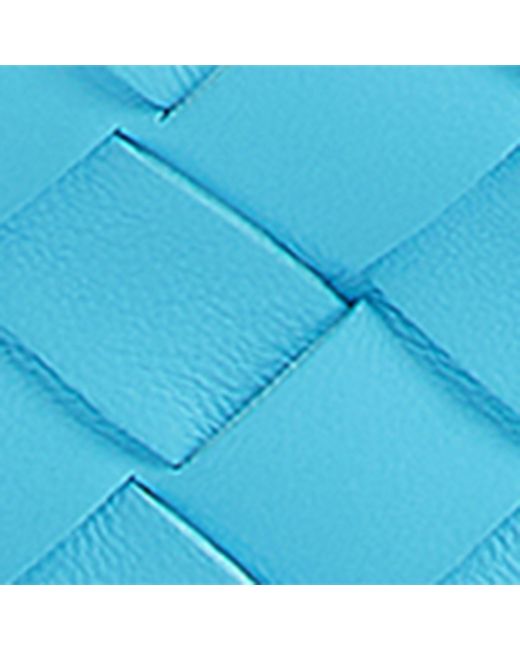 Bottega Veneta Blue Mini Leather Sardine Top-handle Bag