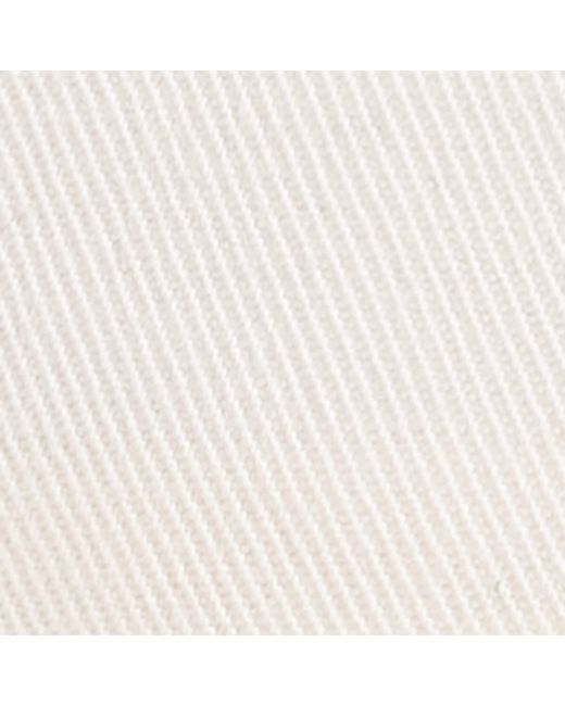 Claudie Pierlot White Cotton Logo Baseball Cap