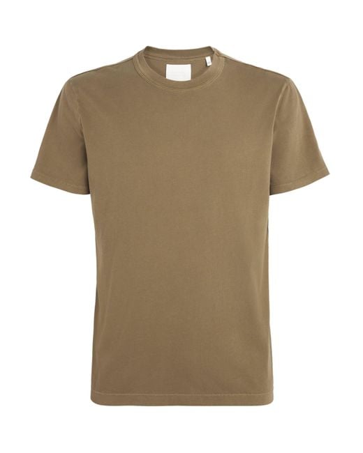 Citizens of Humanity Green Organic Cotton Boxy T-Shirt for men