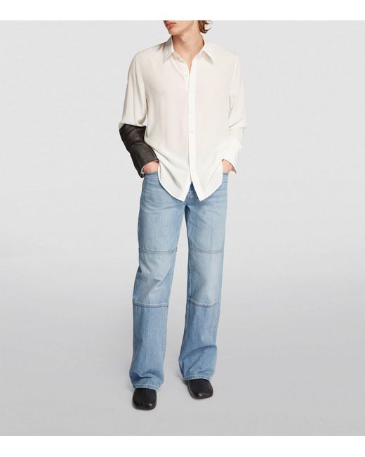 Helmut Lang Blue Carpenter Jeans for men