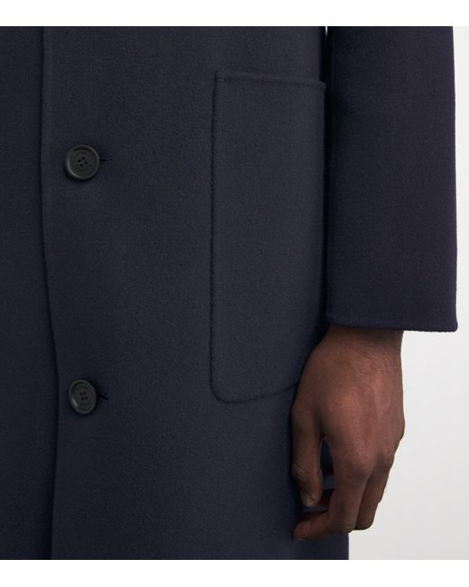 Mackage Blue Rws Wool Beckett Coat for men