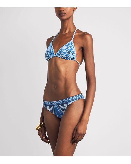 LaDoubleJ Blue Cocoon Placée Bikini Briefs