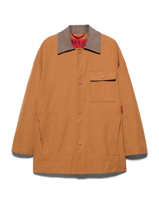 MAX&Co. Brown Relaxed Fit Raincoat