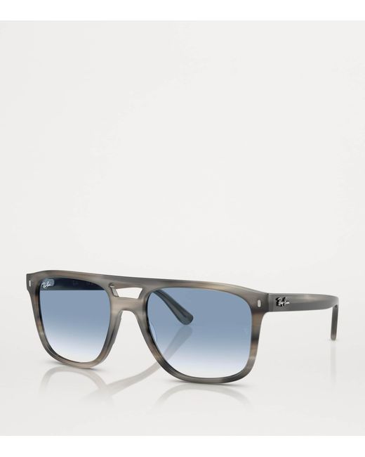 Ray-Ban Blue Rb2213 Aviator Sunglasses