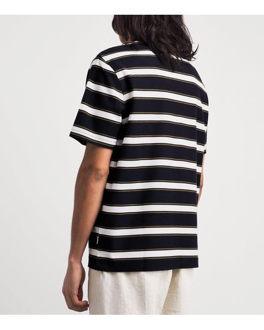 Barbour Blue Stripe T-Shirt for men