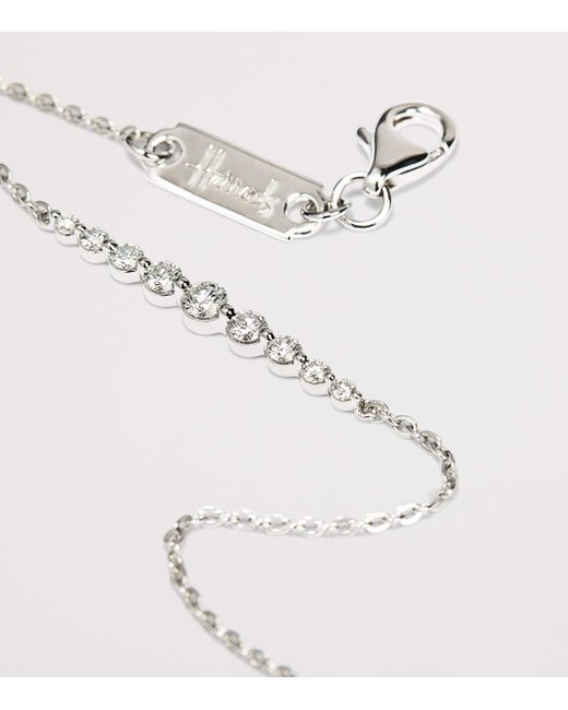 Harrods Metallic And Diamond Bracelet