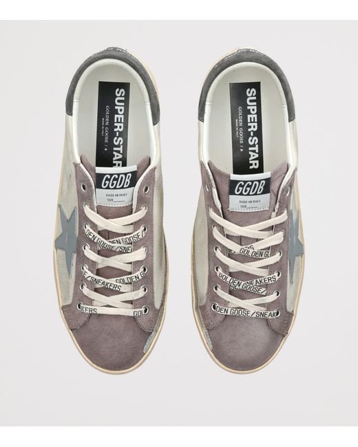 Golden Goose Deluxe Brand Natural Leather Super-Star Sneakers for men