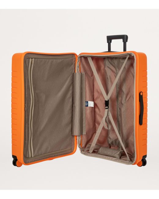 Bric's Orange Ulisse Check-In Suitcase
