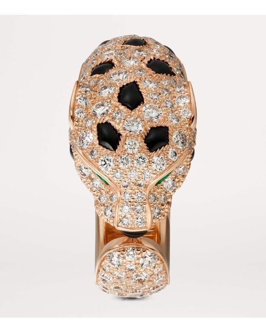 Montre Femme CARTIER Panthère, or jaune, diamants