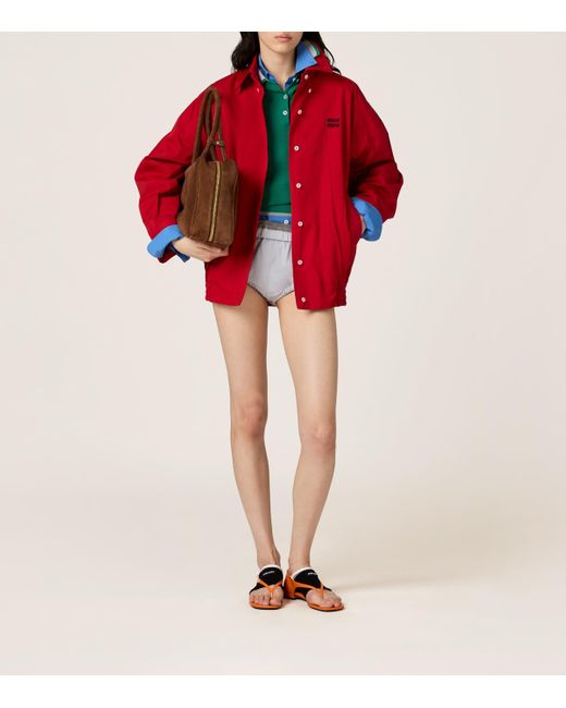 Miu Miu Red Jackets