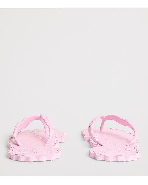 Zimmermann Pink Seafoam Flip Flops