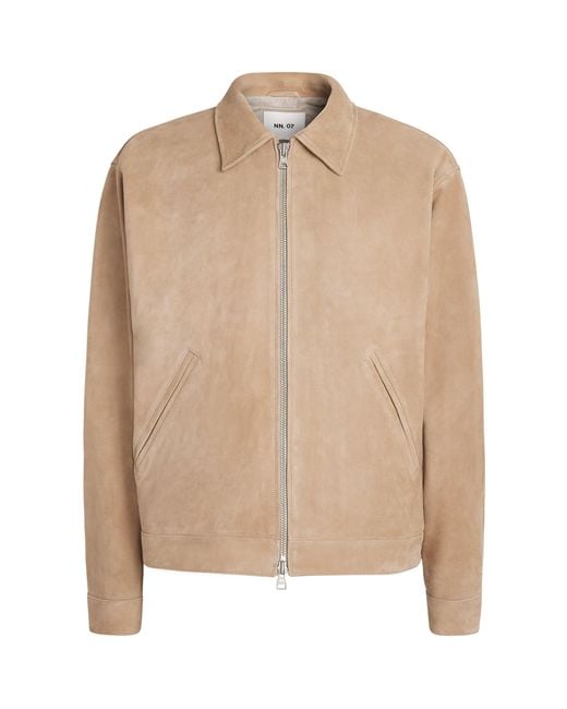 NN07 Natural Goat Suede Petrus Jacket for men