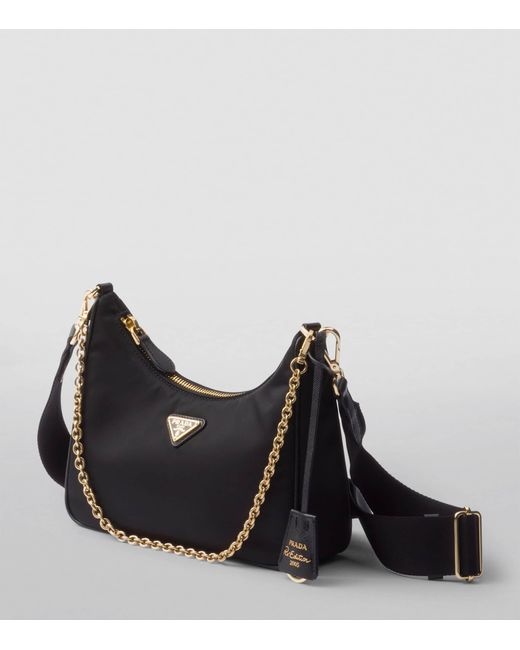 Prada Black Re-Nylon Re-Edition 2005 Shoulder Bag