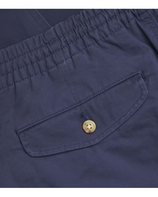 Polo Ralph Lauren Blue Stretch-Cotton Prepster Trousers for men